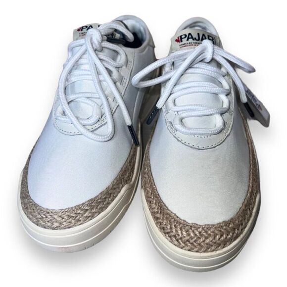 Pajar Canada Yauri / Yamara Casual Sneakers Cream PJ-S20236 Women's 7-7.5 - Picture 3 of 12